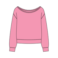Daydream Off Shoulder Sweatshirt - The Collegiate Lineup