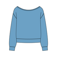 Daydream Off Shoulder Sweatshirt - The Collegiate Lineup