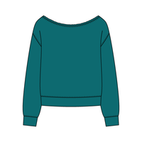 Daydream Off Shoulder Sweatshirt - The Collegiate Lineup