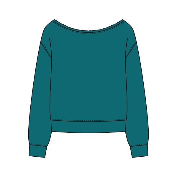 Daydream Off Shoulder Sweatshirt - The Collegiate Lineup