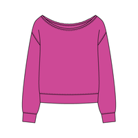 Daydream Off Shoulder Sweatshirt - The Collegiate Lineup