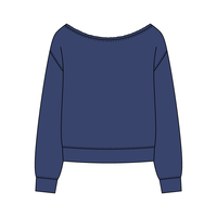 Daydream Off Shoulder Sweatshirt - The Collegiate Lineup