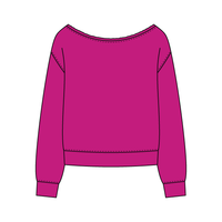 Daydream Off Shoulder Sweatshirt - The Collegiate Lineup