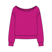 Daydream Off Shoulder Sweatshirt - The Collegiate Lineup
