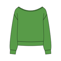Daydream Off Shoulder Sweatshirt - The Collegiate Lineup