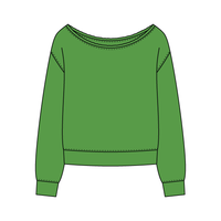 Daydream Off Shoulder Sweatshirt - The Collegiate Lineup