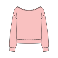 Daydream Off Shoulder Sweatshirt - The Collegiate Lineup