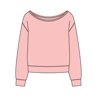Daydream Off Shoulder Sweatshirt - The Collegiate Lineup