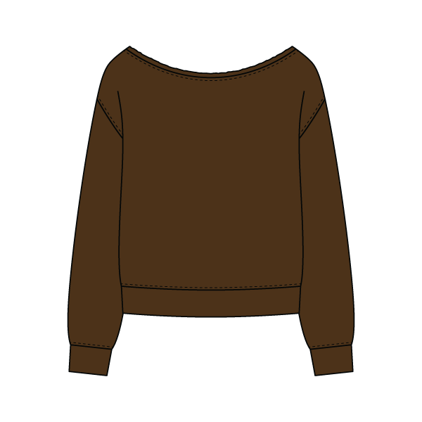 Daydream Off Shoulder Sweatshirt - The Collegiate Lineup