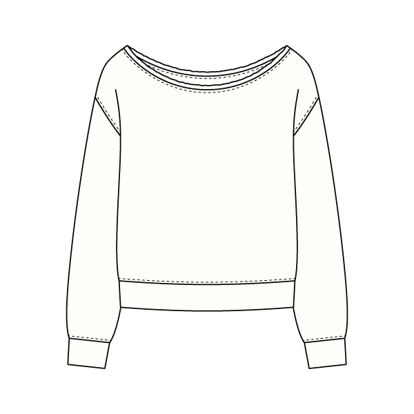 Daydream Off Shoulder Sweatshirt