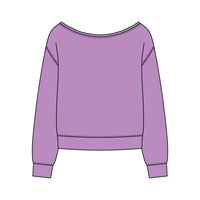 Daydream Off Shoulder Sweatshirt - The Collegiate Lineup