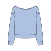 Daydream Off Shoulder Sweatshirt - The Collegiate Lineup
