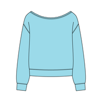 Daydream Off Shoulder Sweatshirt - The Collegiate Lineup