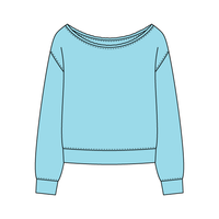 Daydream Off Shoulder Sweatshirt - The Collegiate Lineup