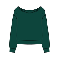Daydream Off Shoulder Sweatshirt - The Collegiate Lineup