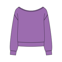 Daydream Off Shoulder Sweatshirt - The Collegiate Lineup