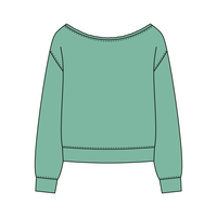 Daydream Off Shoulder Sweatshirt - The Collegiate Lineup