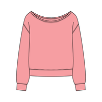 Daydream Off Shoulder Sweatshirt - The Collegiate Lineup