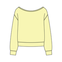 Daydream Off Shoulder Sweatshirt - The Collegiate Lineup