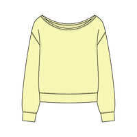 Daydream Off Shoulder Sweatshirt - The Collegiate Lineup