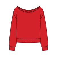 Daydream Off Shoulder Sweatshirt - The Collegiate Lineup