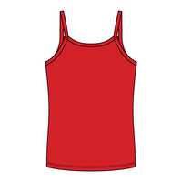 Rib Full-Length Tank with Spaghetti Straps - The Collegiate Lineup