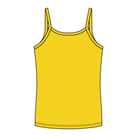 Rib Full-Length Tank with Spaghetti Straps - The Collegiate Lineup