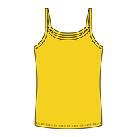 Rib Full-Length Tank with Spaghetti Straps - The Collegiate Lineup