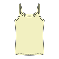 Rib Full-Length Tank with Spaghetti Straps - The Collegiate Lineup