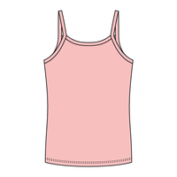 Rib Full-Length Tank with Spaghetti Straps - The Collegiate Lineup
