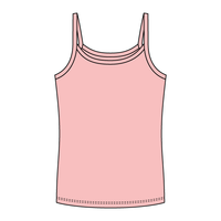Rib Full-Length Tank with Spaghetti Straps - The Collegiate Lineup