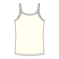 Rib Full-Length Tank with Spaghetti Straps - The Collegiate Lineup