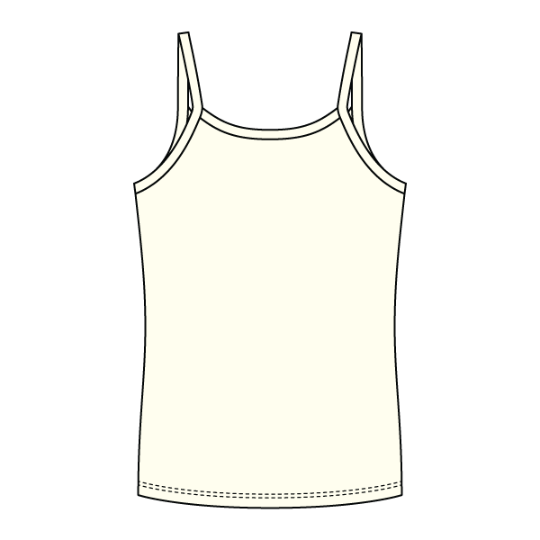 Rib Full-Length Tank with Spaghetti Straps - The Collegiate Lineup