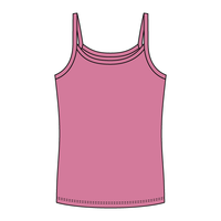 Rib Full-Length Tank with Spaghetti Straps - The Collegiate Lineup