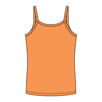 Rib Full-Length Tank with Spaghetti Straps - The Collegiate Lineup