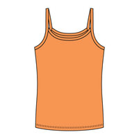Rib Full-Length Tank with Spaghetti Straps - The Collegiate Lineup