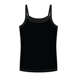 Rib Full-Length Tank with Spaghetti Straps - The Collegiate Lineup