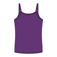 Rib Full-Length Tank with Spaghetti Straps - The Collegiate Lineup