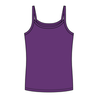 Rib Full-Length Tank with Spaghetti Straps - The Collegiate Lineup