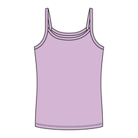 Rib Full-Length Tank with Spaghetti Straps - The Collegiate Lineup