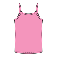 Rib Full-Length Tank with Spaghetti Straps - The Collegiate Lineup