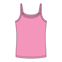 Rib Full-Length Tank with Spaghetti Straps - The Collegiate Lineup