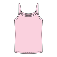 Rib Full-Length Tank with Spaghetti Straps - The Collegiate Lineup