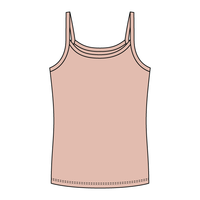 Rib Full-Length Tank with Spaghetti Straps - The Collegiate Lineup