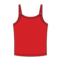 Rib Tank with Spaghetti Strap - The Collegiate Lineup