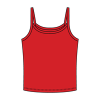 Rib Tank with Spaghetti Strap - The Collegiate Lineup
