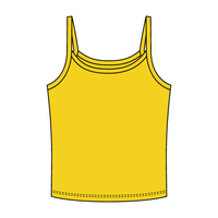 Rib Tank with Spaghetti Strap - The Collegiate Lineup