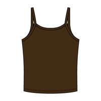 Rib Tank with Spaghetti Strap - The Collegiate Lineup