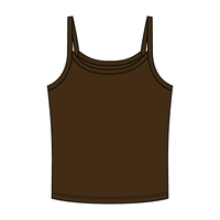 Rib Tank with Spaghetti Strap - The Collegiate Lineup