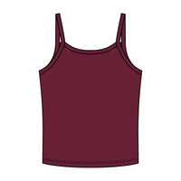 Rib Tank with Spaghetti Strap - The Collegiate Lineup